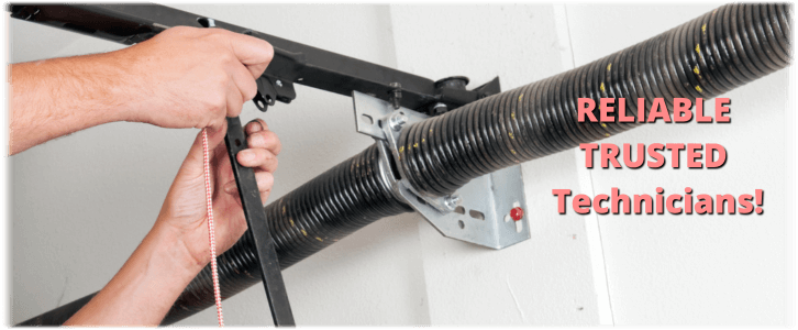 Broken Garage Door Spring Baytown TX